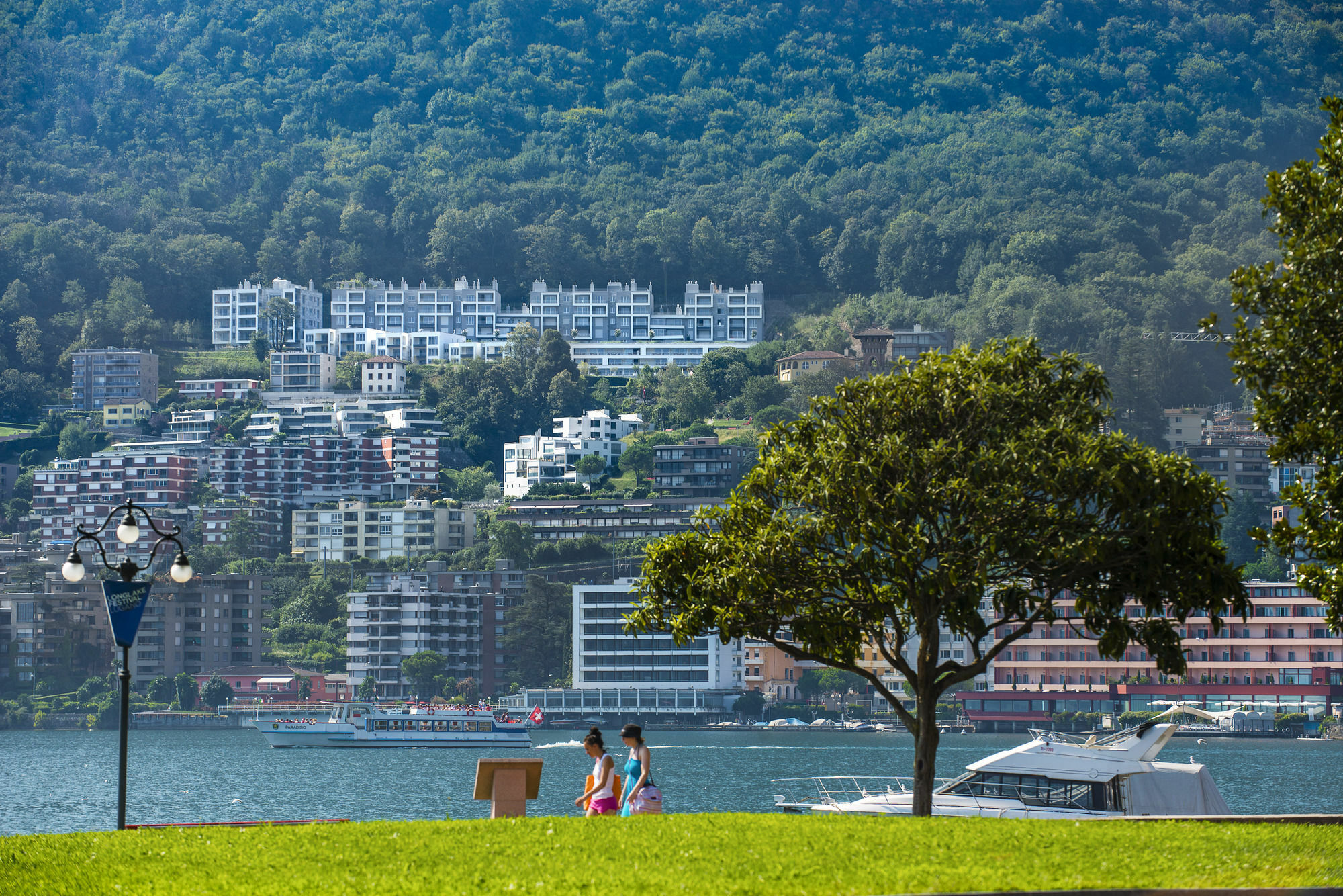 The View Lugano Hotel Exterior foto